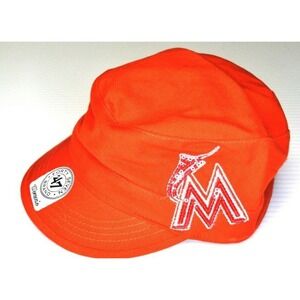 Miami Marlins Women's Orange Cabaret Hat Size‎ M